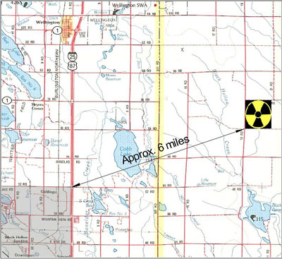 uranium mining map